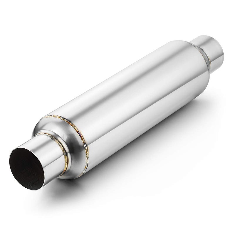 A-KARCK مخمد صوت A-KARCK 2.5 بوصة مدخل، مدخل مصقول 2.5" مخرج 2.5" طول إجمالي 19" نغمة عميقة واضحة مع صدى - Image 1